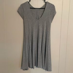 Grey T-Shirt Dress